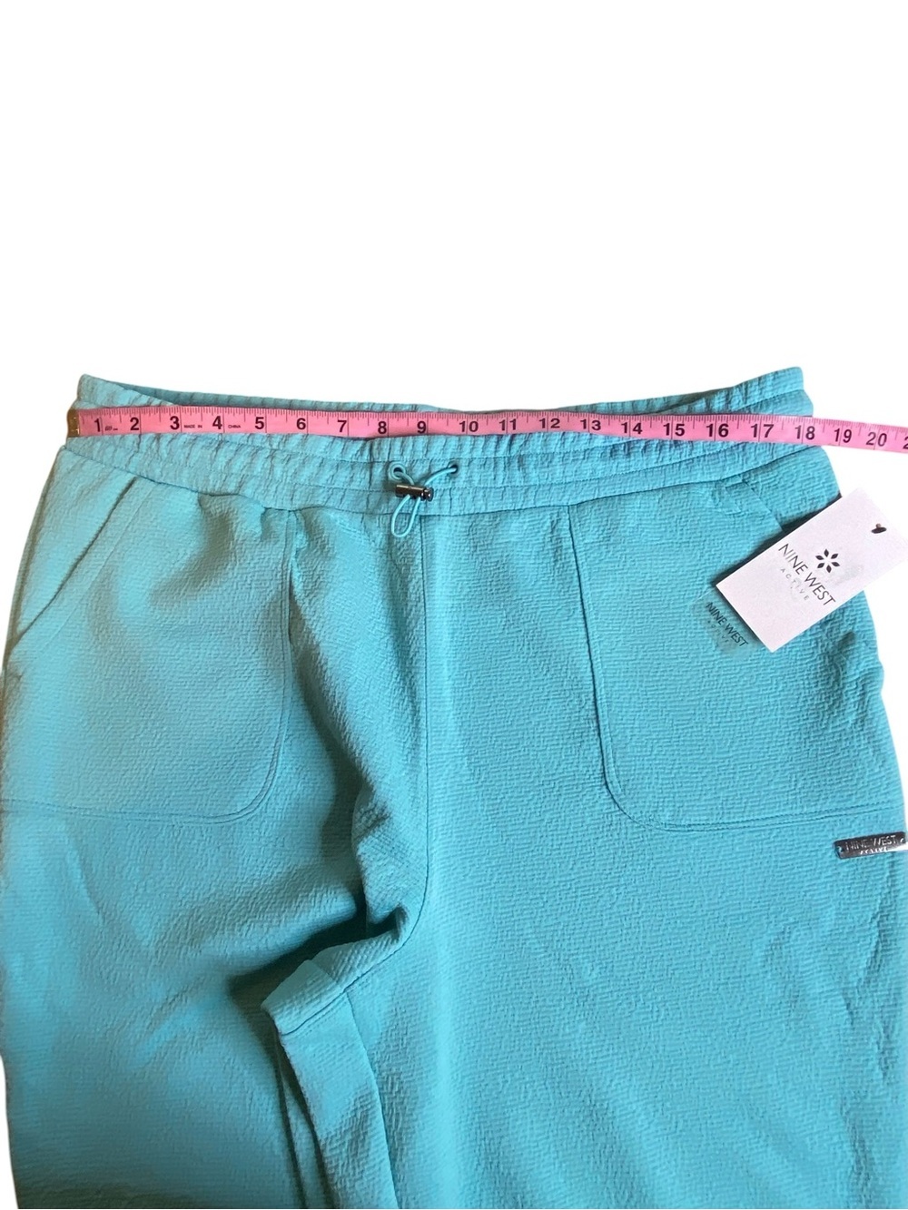 Nine West Pull on Teal Joggers Women’s Size 1X NWT - Picture 7 of 10